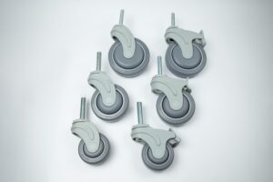 Rodachinas para uso medico