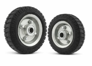 RUEDAS EN CAUCHO MACIZO