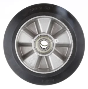 RUEDA 8" CAUCHO TENTE