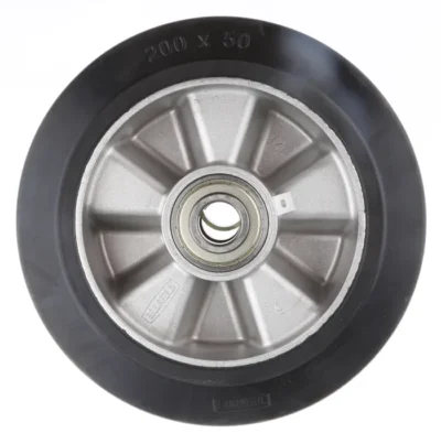 RUEDA 8" CAUCHO TENTE